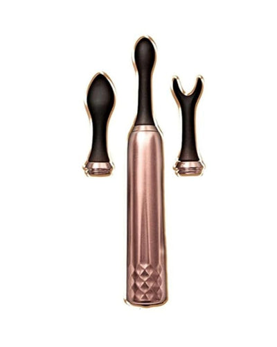 Vibrador de clítoris con cabezales intercambiabes Intense