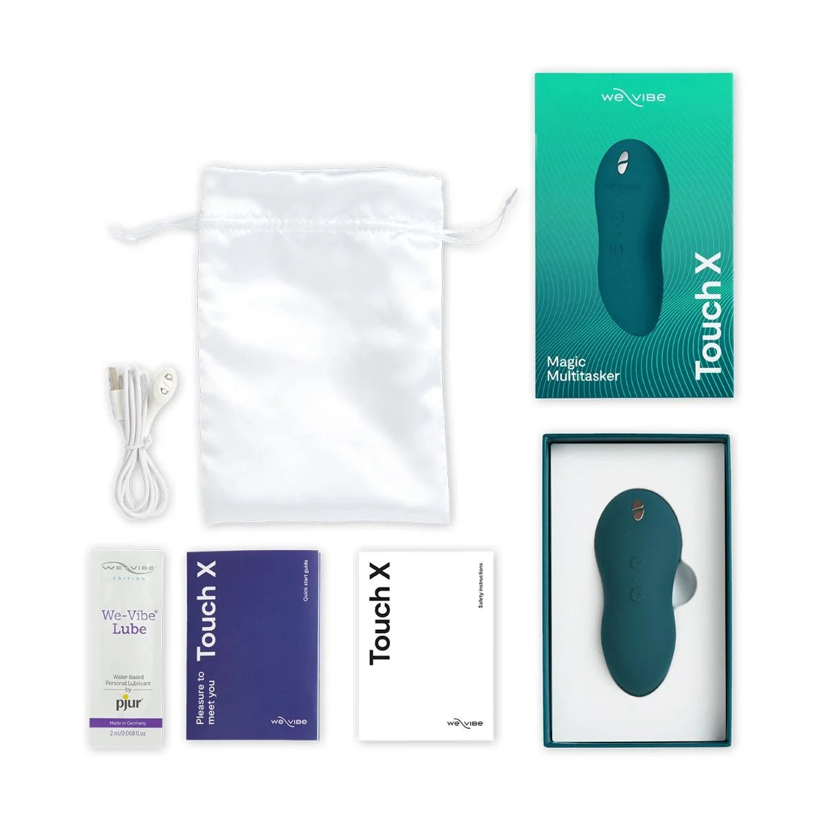 Vibrador de clítoris Touch X We-Vibe Green Velvet