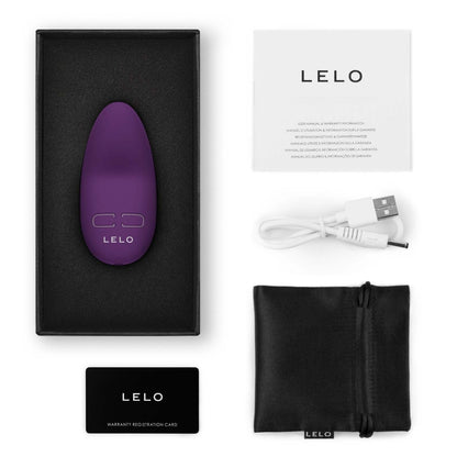 Vibrador estimulador de clítoris LELO Lily 3 Dark Plum