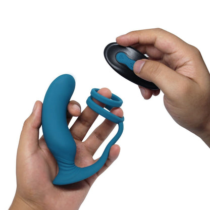 Vibrador anal a control remoto