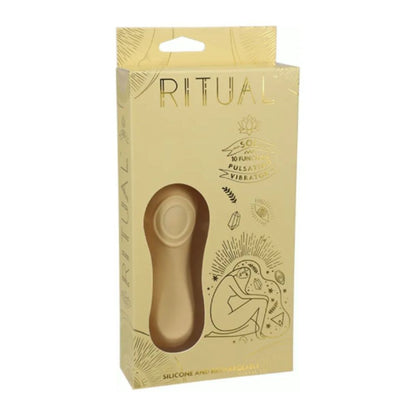 Vibrador Pulsante Ritual Sol 10 Funciones – Amarillo - Doc Johnson | La Juguetería de Adultos