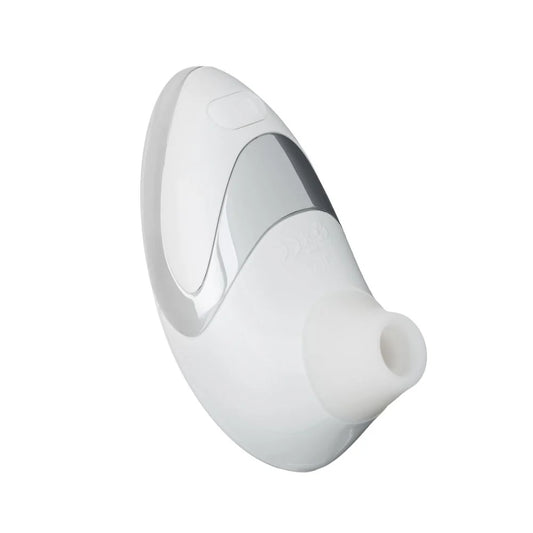 Womanizer Pro W500 White/Chrome – Succionador Clitorial con Swarovski